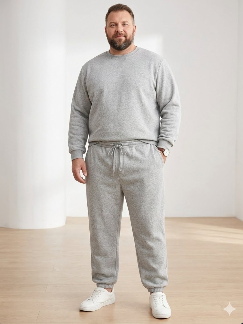 SHEIN Light Gray Joggers for Men
